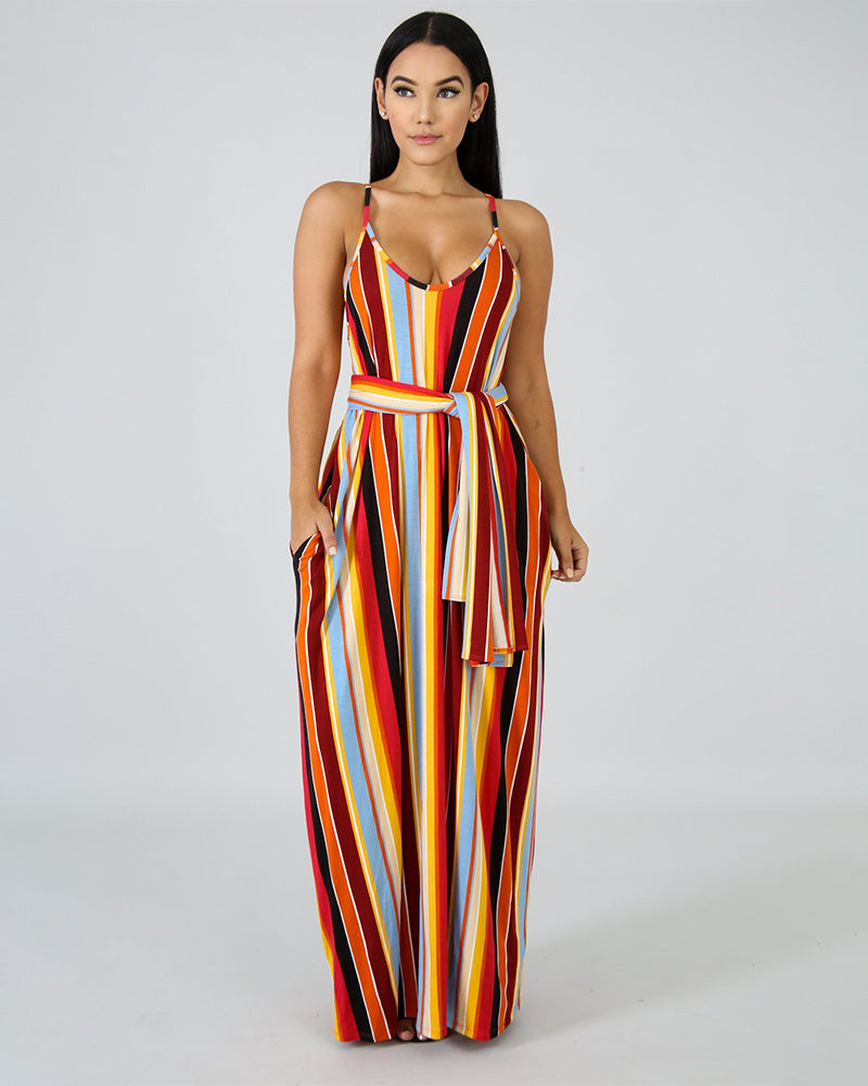 Loose Strap Maxi Dress