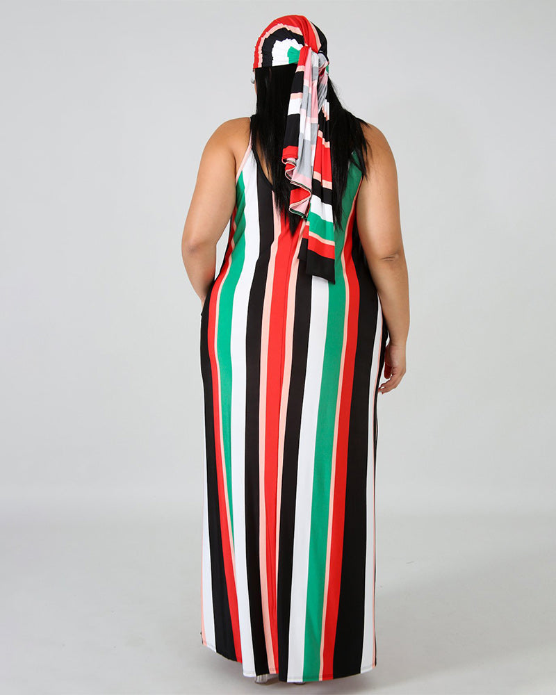 Loose Strap Maxi Dress