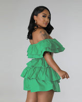 Show-stopping Ruffle Skirt Set