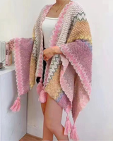 Crochet Patterned Poncho