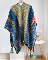 Crochet Patterned Poncho