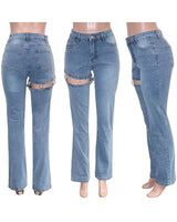 Removable Skinny Stretchy Jeans