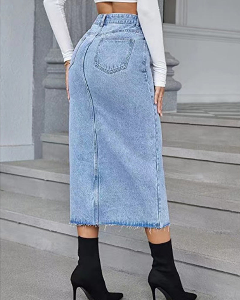 Jolie Denim Skirt