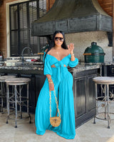 Summer Fashion Beach Jumpsuit Set