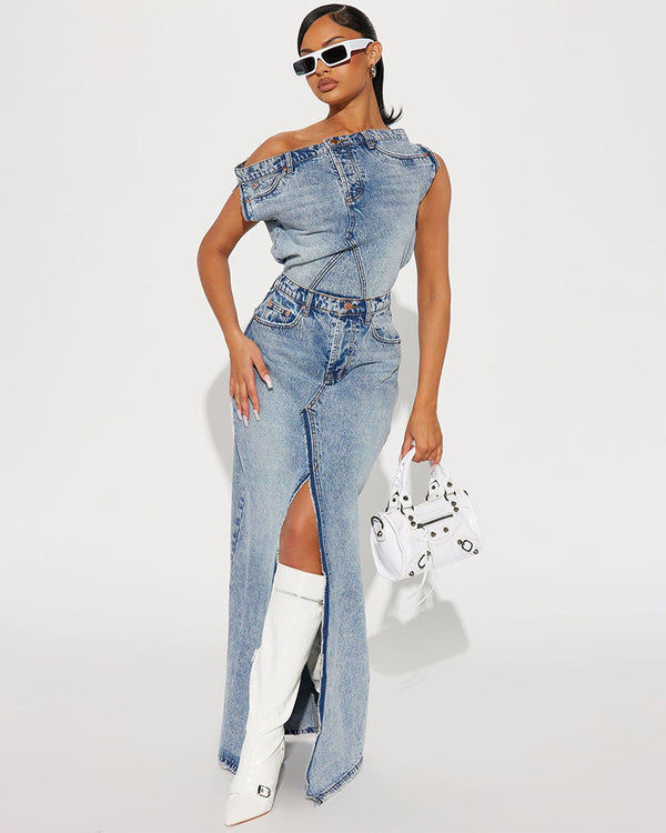 Casual Denim Set