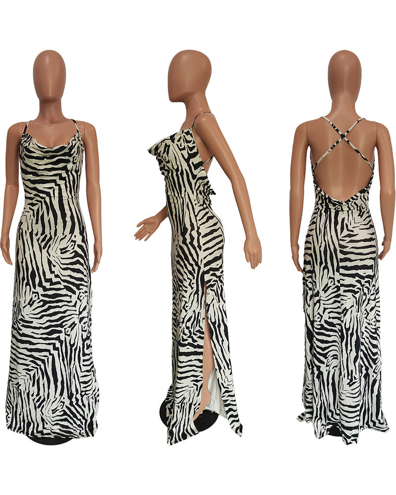 Zara Zebra Dress