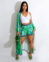 The So Chic Kimono Short Set