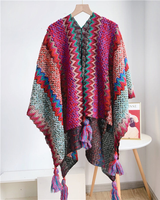 Crochet Patterned Poncho