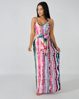 Loose Strap Maxi Dress