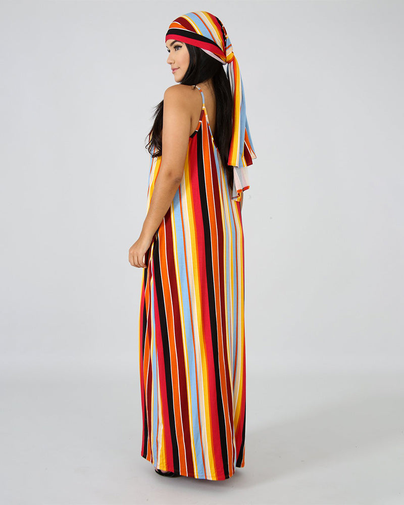 Loose Strap Maxi Dress