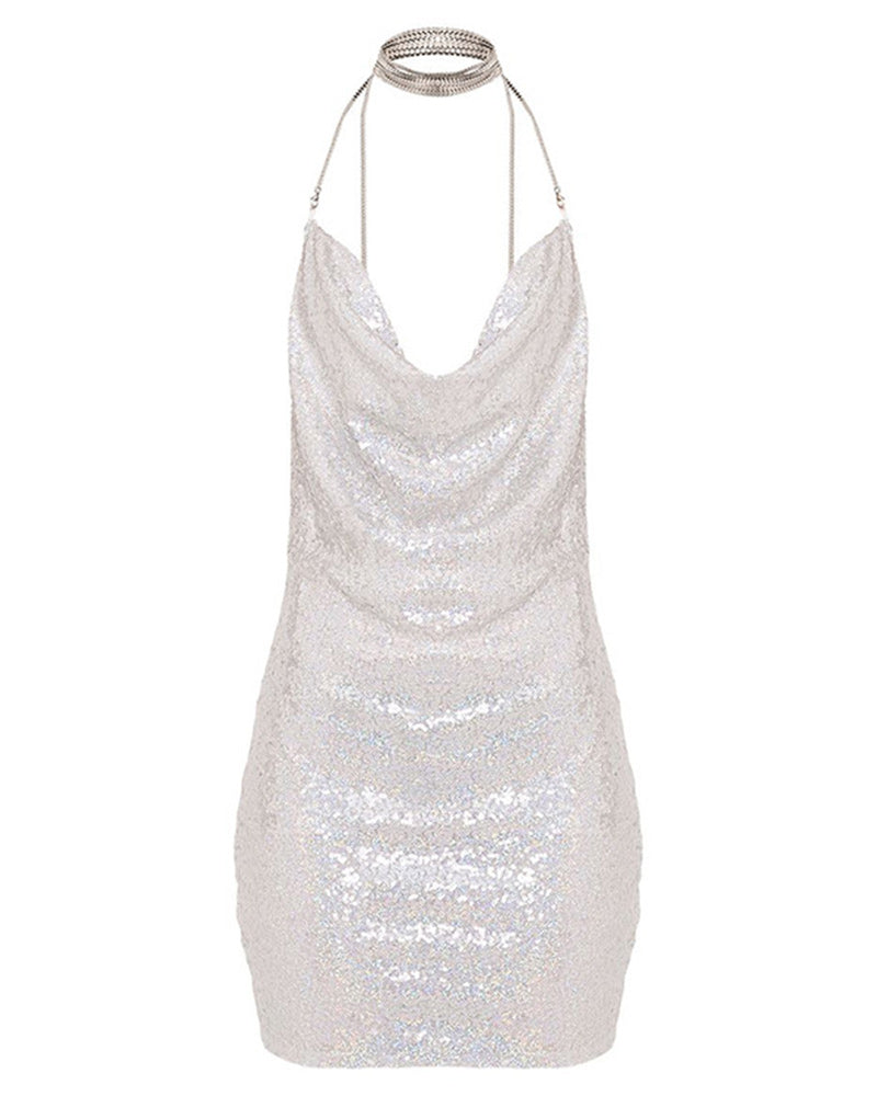 Sequin Mini Dress