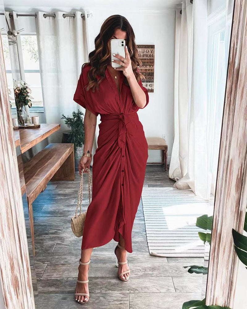 fashion style maxi dress