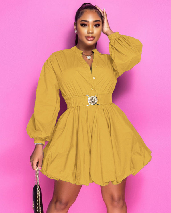 Belted Good Girl Dress