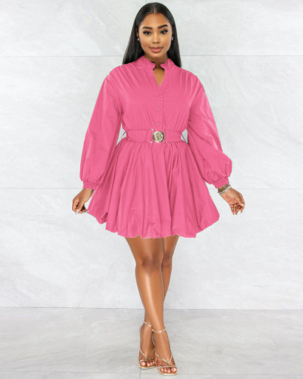 Belted Good Girl Dress