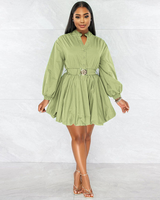 Belted Good Girl Dress