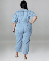 Real Connection Denim Jumpsuit