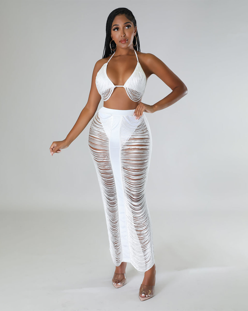 Always In Paradise Skirt Set