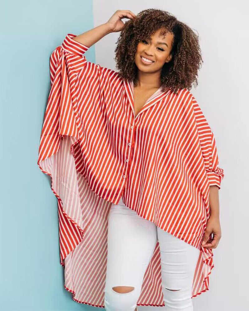 Oversized Striped  T-Shirt