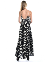 Abstract PRINTED DRESS