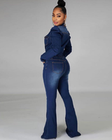 Bianca Denim Stretchy Jumpsuit