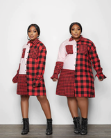 PLAY CHECKERS DRESS