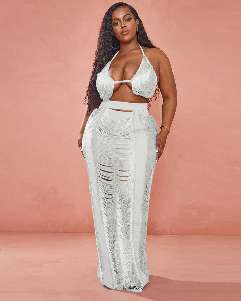 Always In Paradise Skirt Set