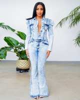 Bianca Denim Stretchy Jumpsuit