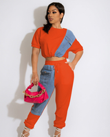 Denim Leisurewear Sports Suit