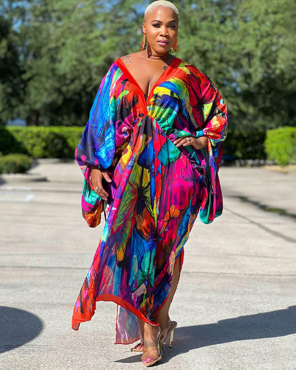 SEA OF COLORS KAFTAN