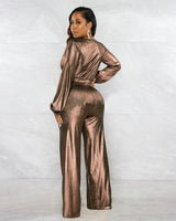 Delicia Shimmer Jumpsuit