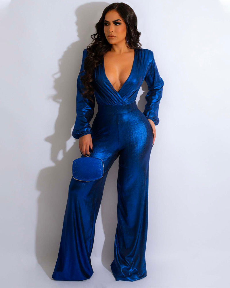 Delicia Shimmer Jumpsuit