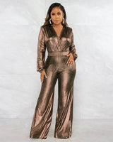 Delicia Shimmer Jumpsuit