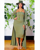 slay bae | cardigan dress set