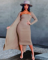 slay bae | cardigan dress set