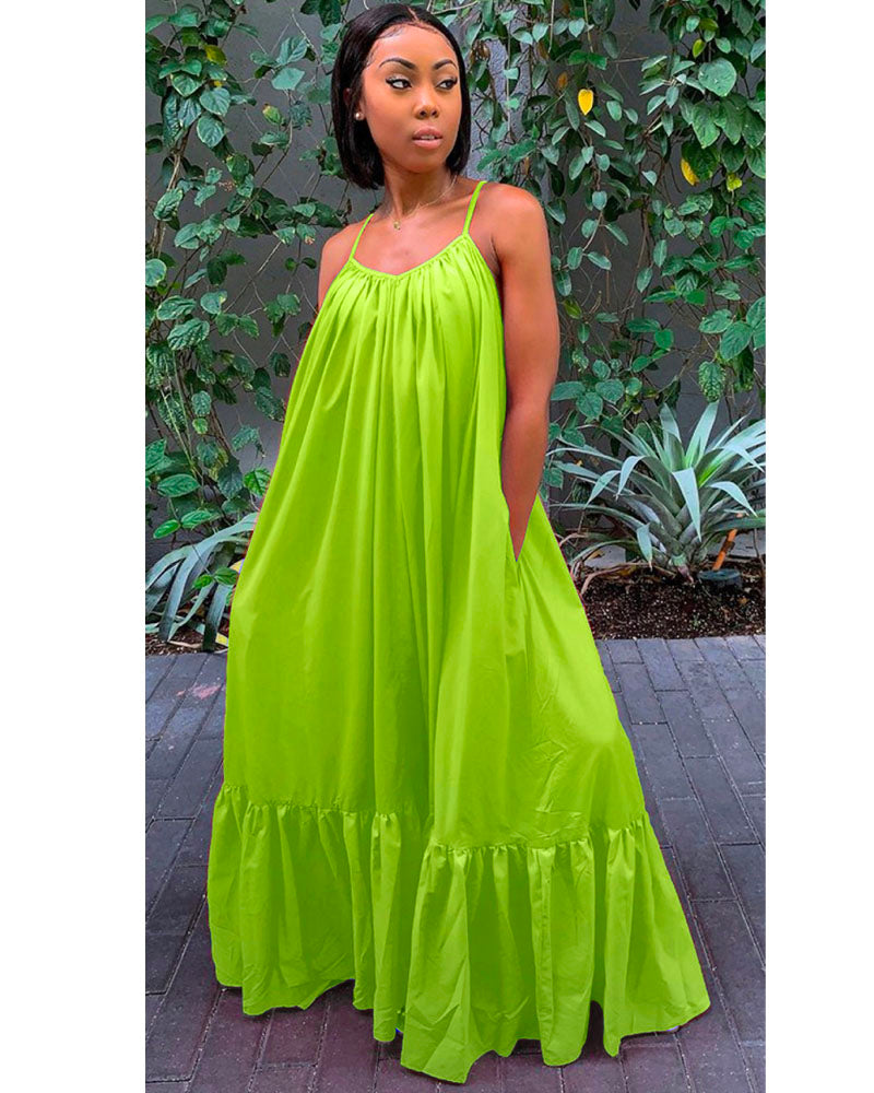 GRWN MAXI DRESS