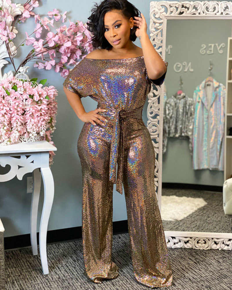 Champagne Jumpsuit